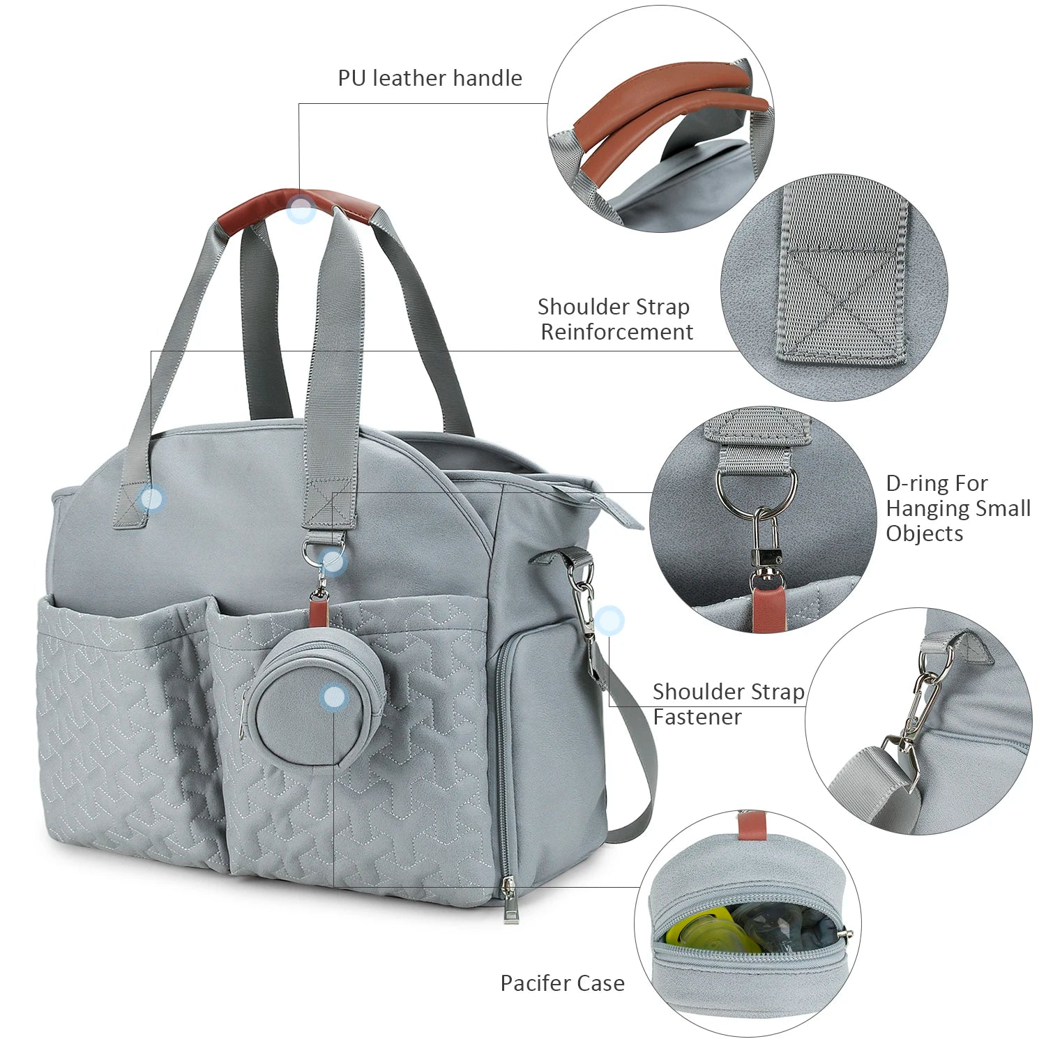 Mom & Dad Travel Bag – Diaper & Pump Tote