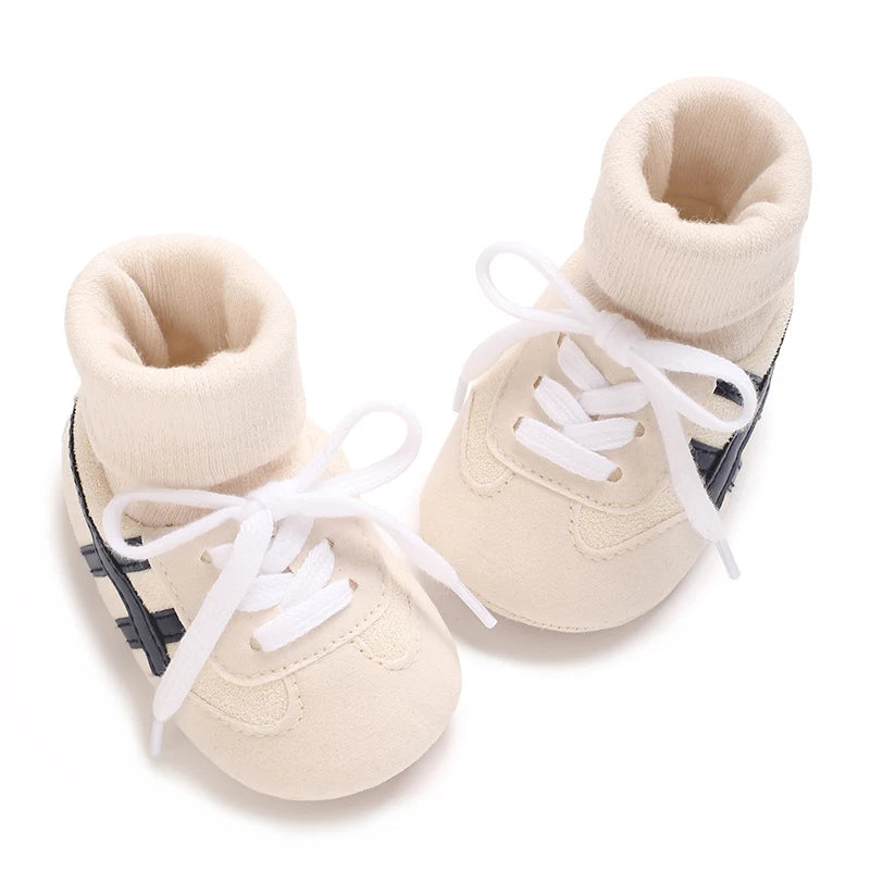 Baby Soft Cotton Shoes – Warm Ankle Sneakers for Toddlers & Newborns