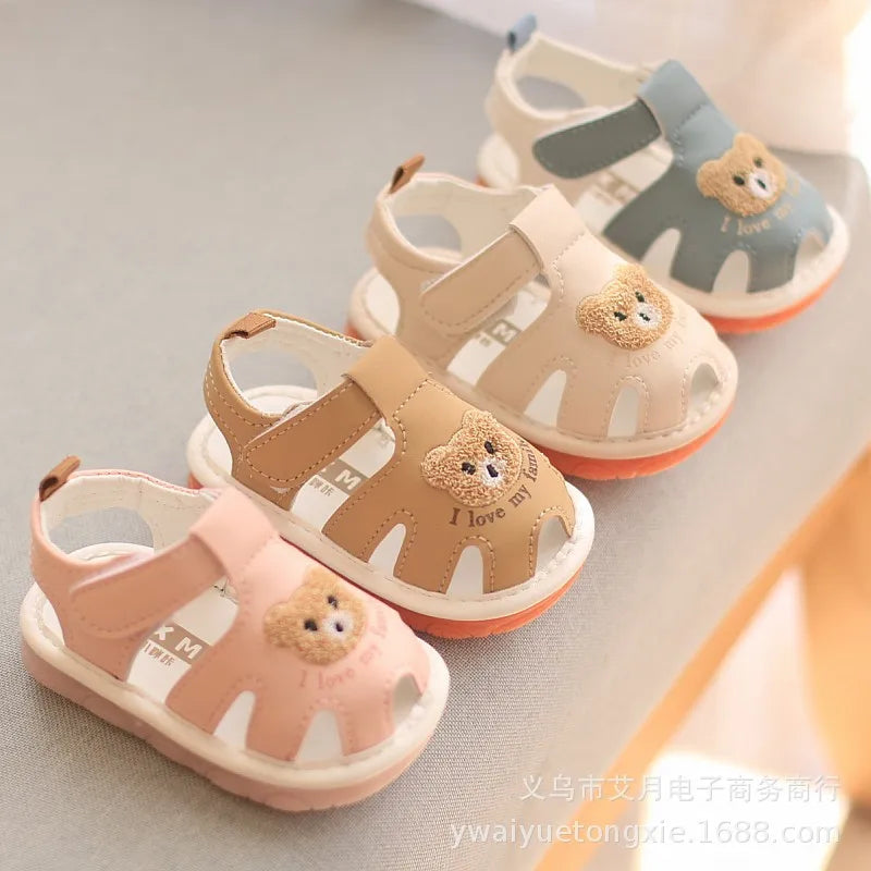 Baby Toddler Cartoon Sandals (0–2 Years)