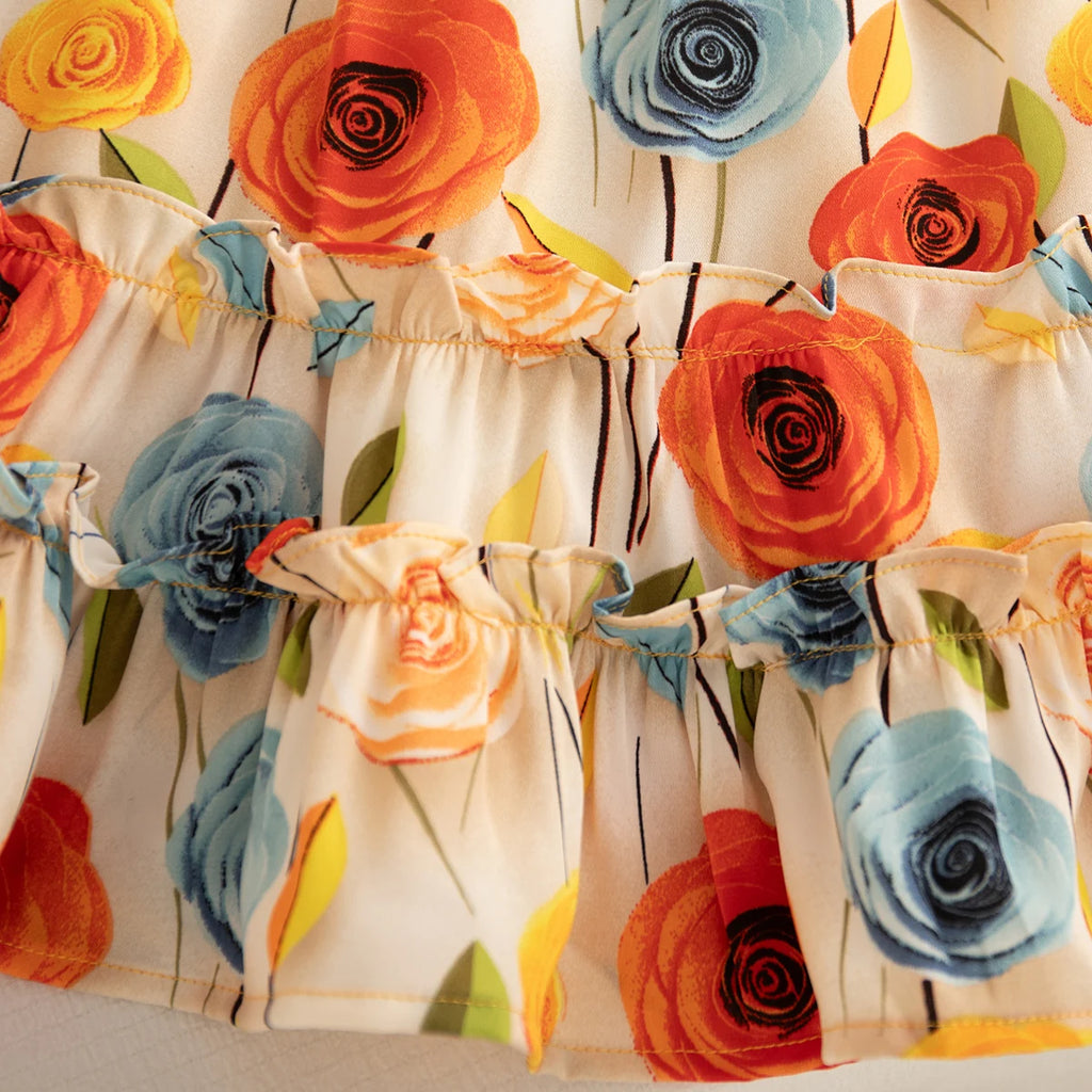 Baby Girl Summer Bohemian Dress Set