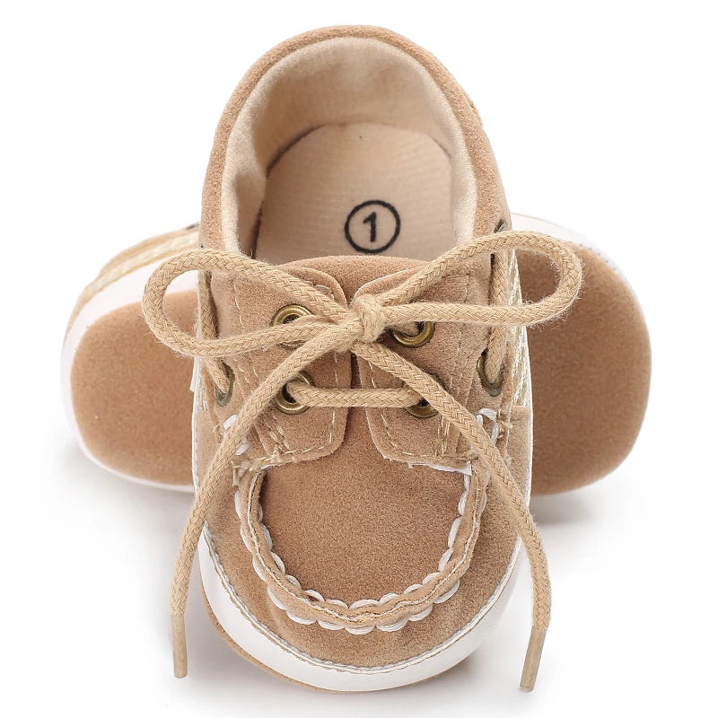 Baby Canvas Shoes – Soft Sole Casual Walking Sneakers