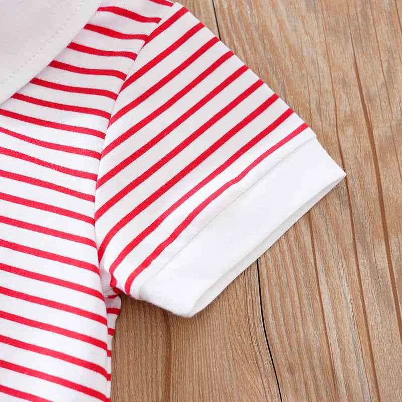 0-18 Summer Short Sleeved Baby Jumpsuit