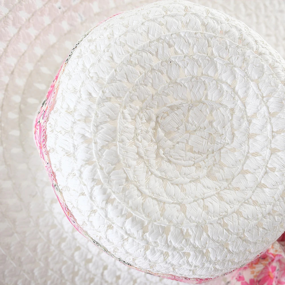 Baby Girl Summer Outfit, Bow Strap Dress & Hat