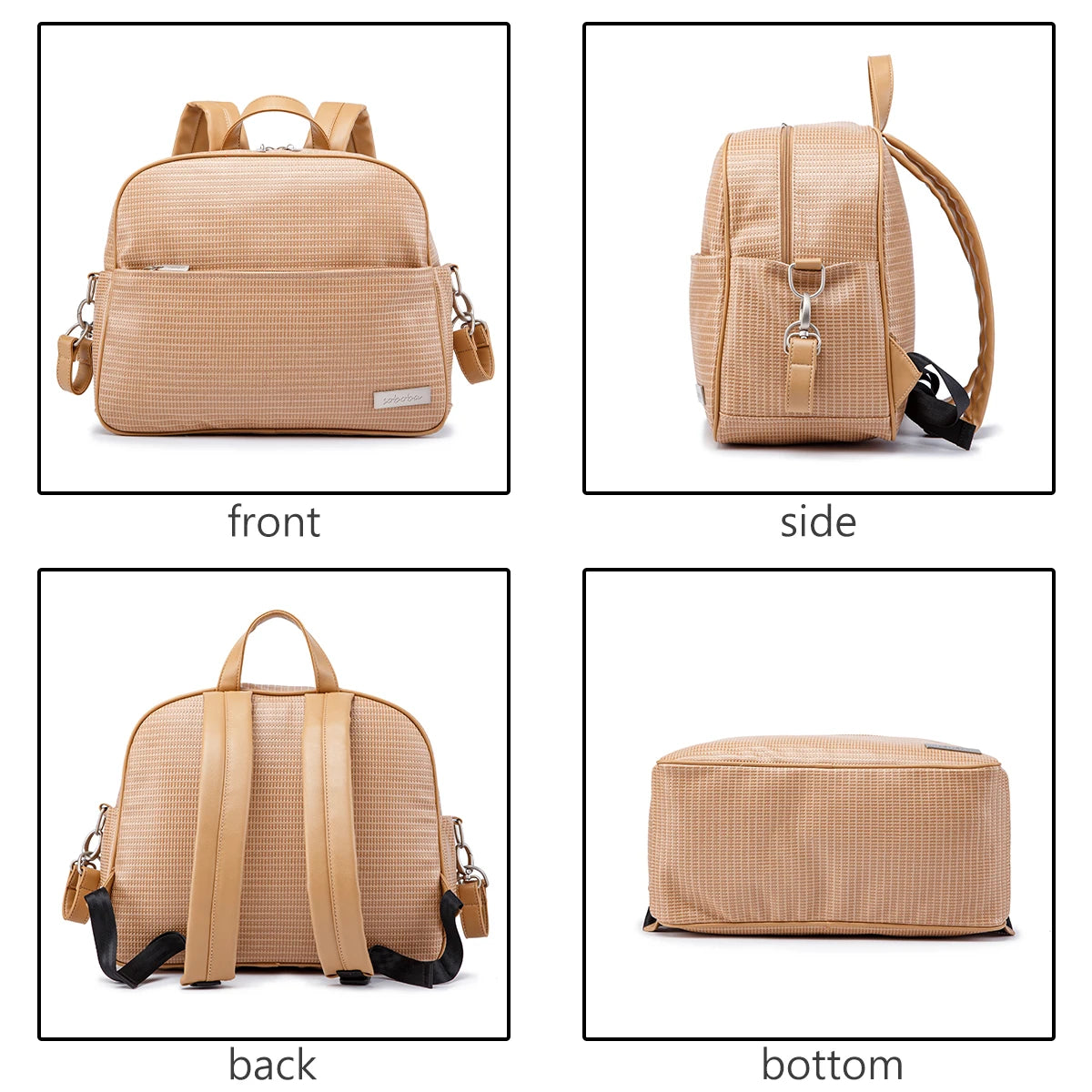 Soboba Stylish Mother Diaper Bag – Waterproof, Large Capacity Fashion Nappy Backpack