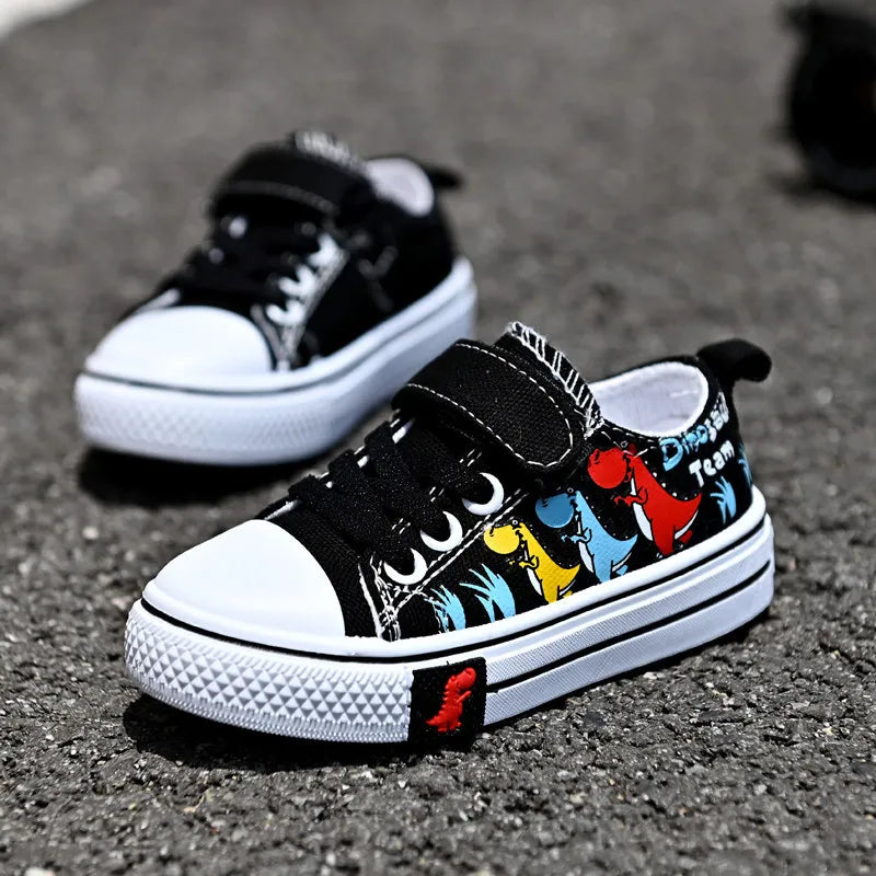 Kids Four-Season Sneakers – Breathable Soft-Soled Casual Shoes