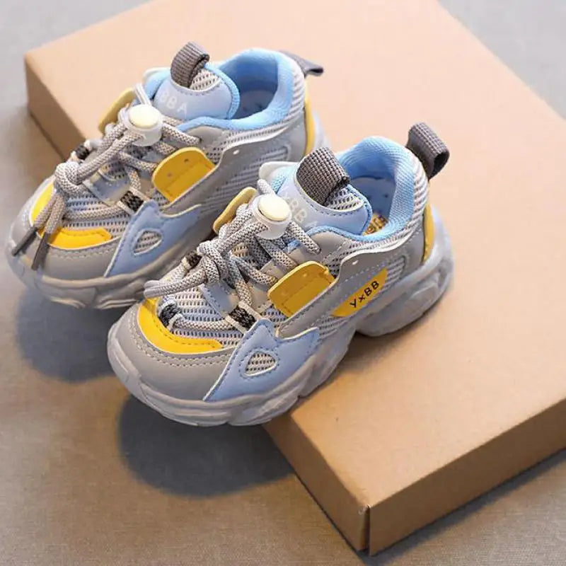 Baby & Toddler Sneakers – Breathable Non-Slip Casual Sport Shoes