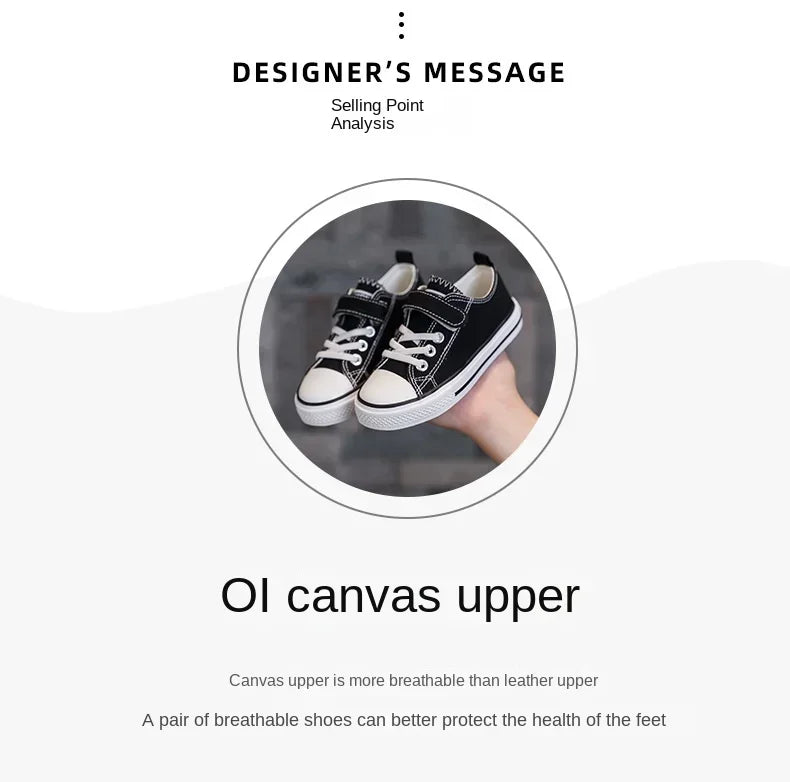 Kids Canvas Sneakers
