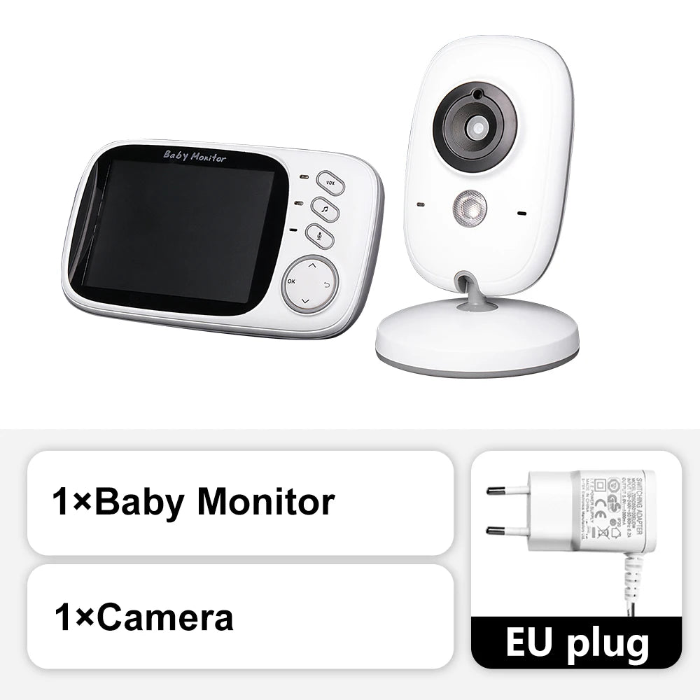 Baby Monitor Camera – 2.4G, Temperature & Talk