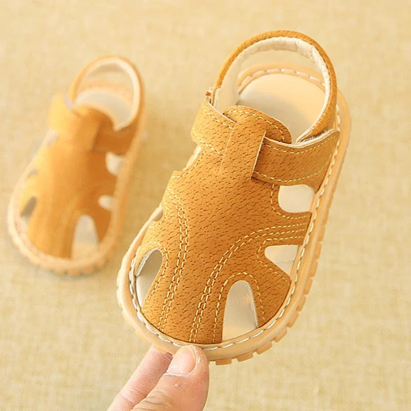 Baby Summer Sandals – Soft Sole First Walkers for Toddlers