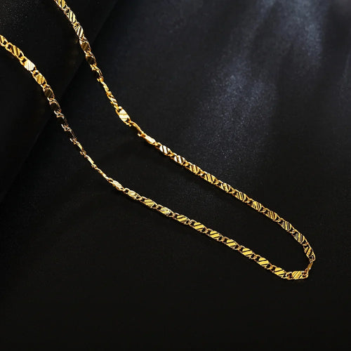 40 75cm 18K gold 925 Sterling