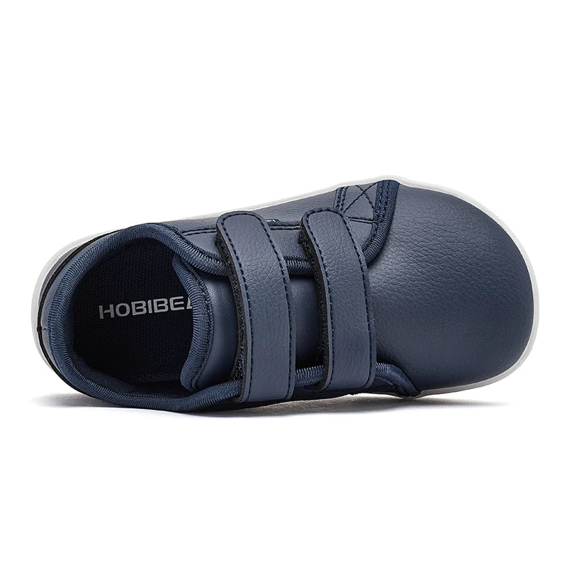 Kids Barefoot Sneakers – Lightweight Wide-Toe Hook & Loop Shoes