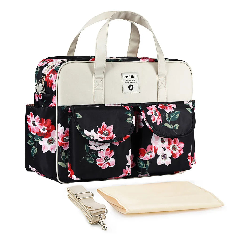 Maternity Diaper Bag – Large, Waterproof, Travel Ready