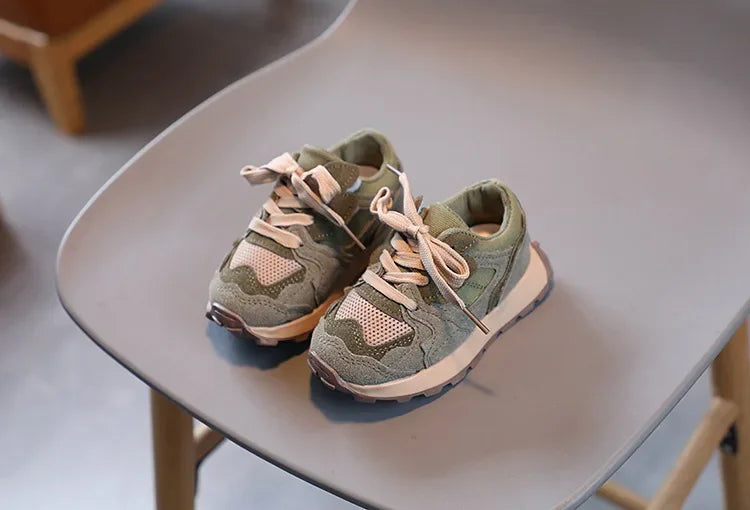 Kids Breathable Sport Sneakers – Soft Casual Shoes for Toddlers & Infants