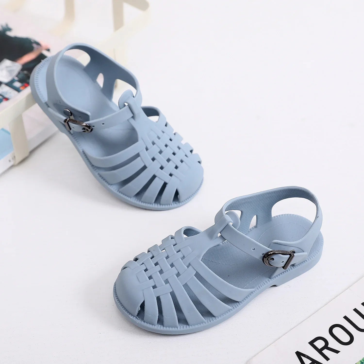 Baby Gladiator Sandals – Breathable Hollow-Out Summer Shoes