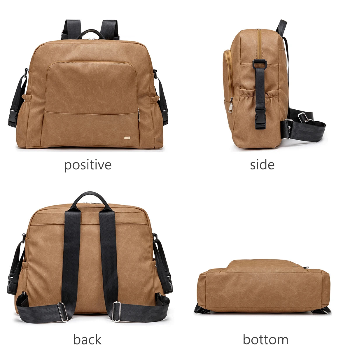 Soboba New Mommy Diaper Backpack – Large Capacity Multi-Functional Waterproof Bag for Quick Outings