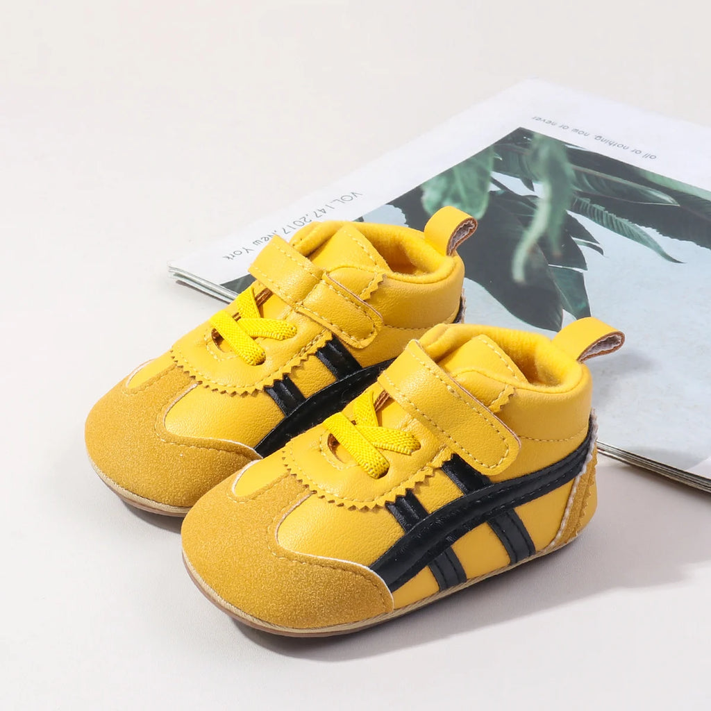 Baby First-Step Shoes (0–18M) – Spring/Autumn Casual Sneakers
