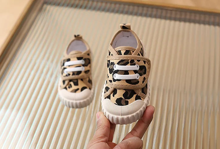 Kids Canvas Sneakers – Soft Breathable Candy-Colored Shoes