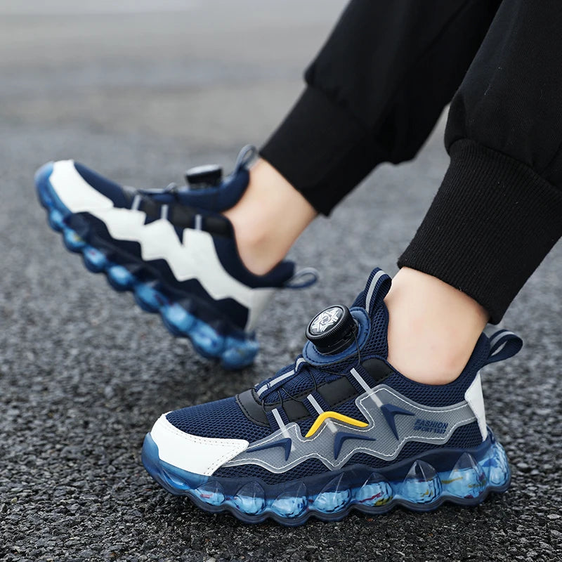 Kids Mesh Sport Sneakers – Comfortable Casual Running & Tennis Shoes