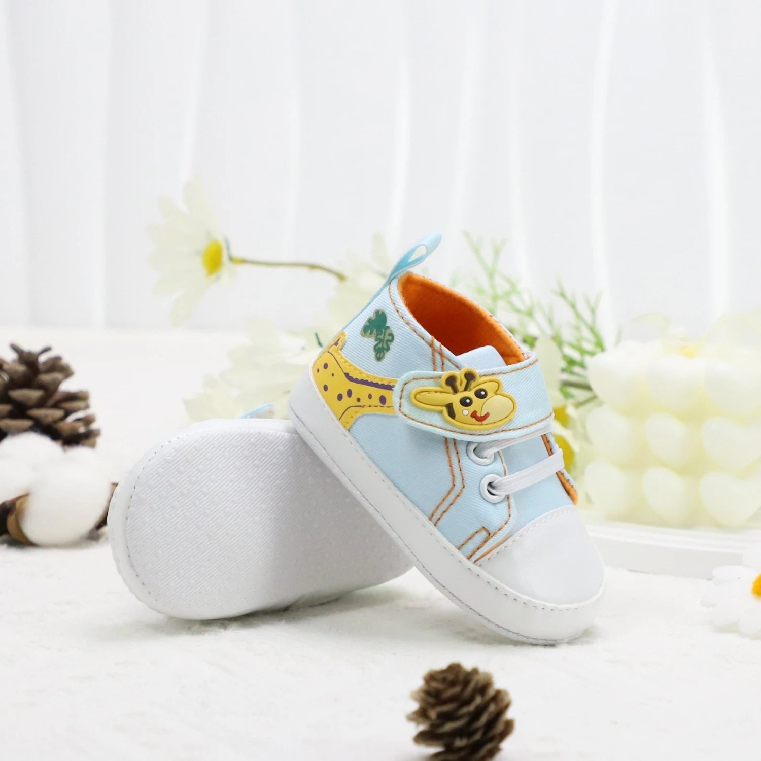 Cute Cartoon Comfortable Sneakers For Baby Boys