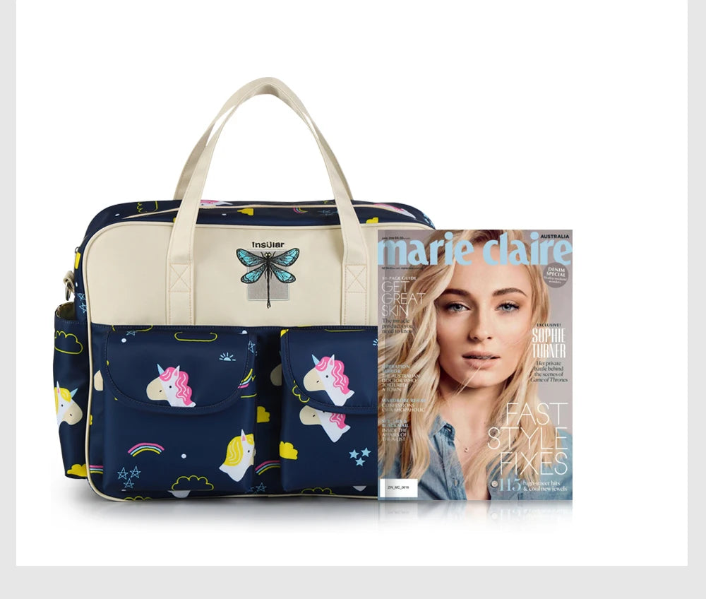 New Style Waterproof Diaper Bag – Large Capacity Multifunctional Maternity & Stroller Bag