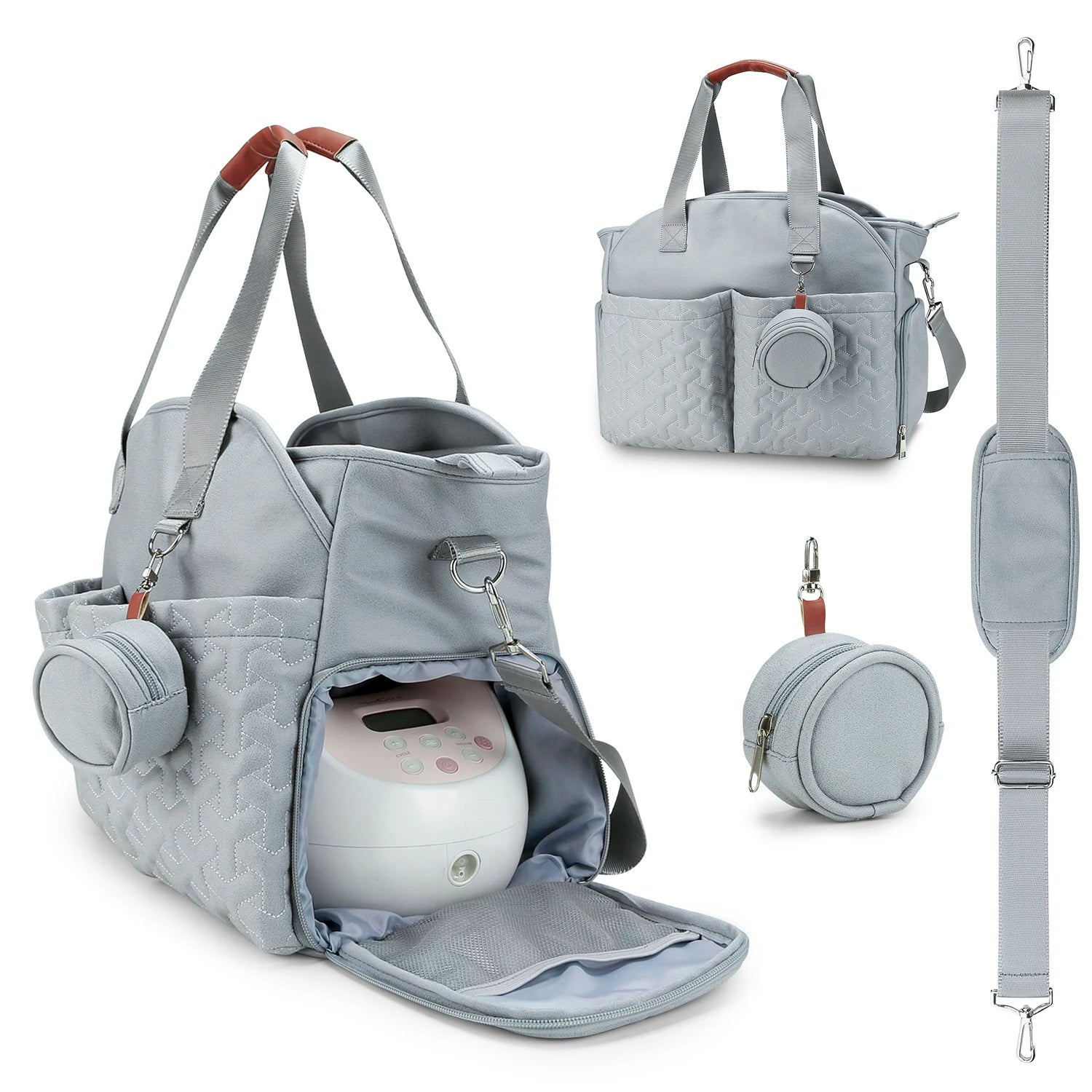 Mom & Dad Travel Bag – Diaper & Pump Tote