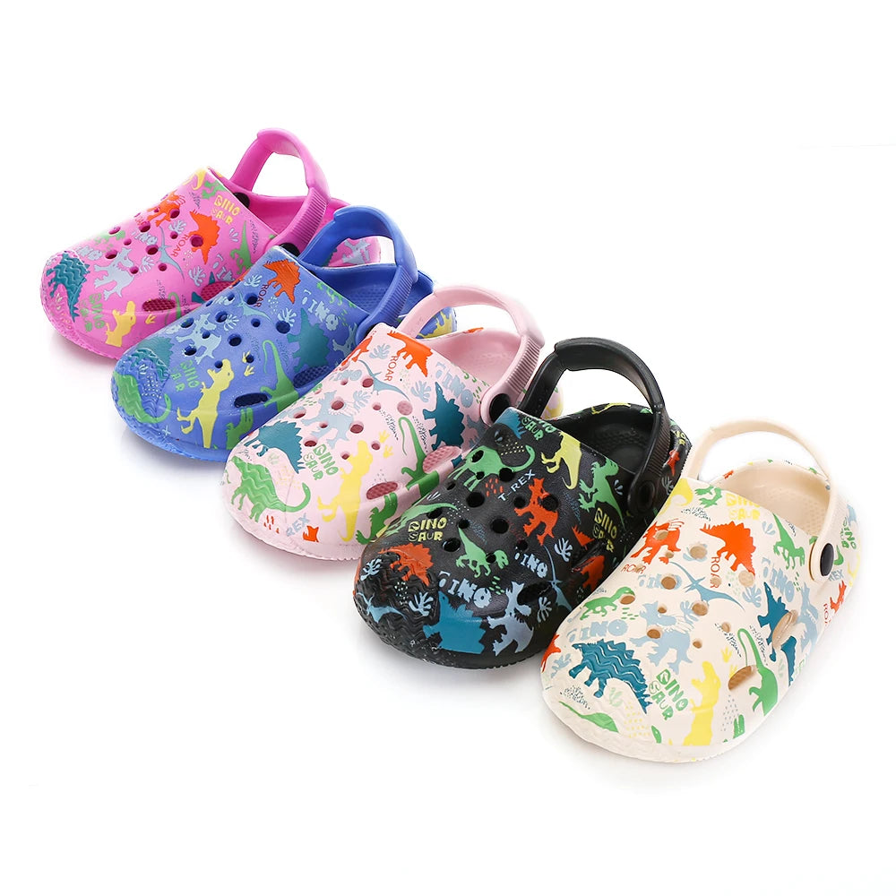 Kids’ Cartoon Sandals – Soft, Breathable Summer Shoes