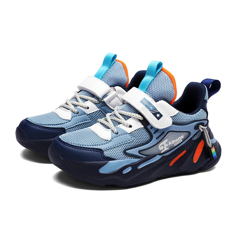 Kids Mesh Sneakers – Breathable Non-Slip Running & Casual Shoes
