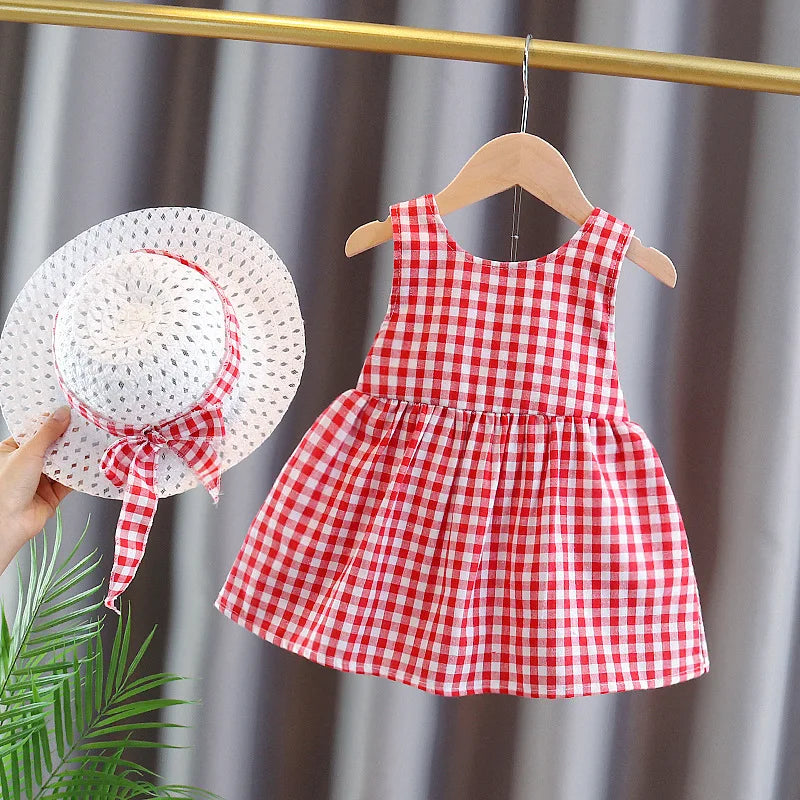 Baby Girl Summer 2-Piece Dress Set