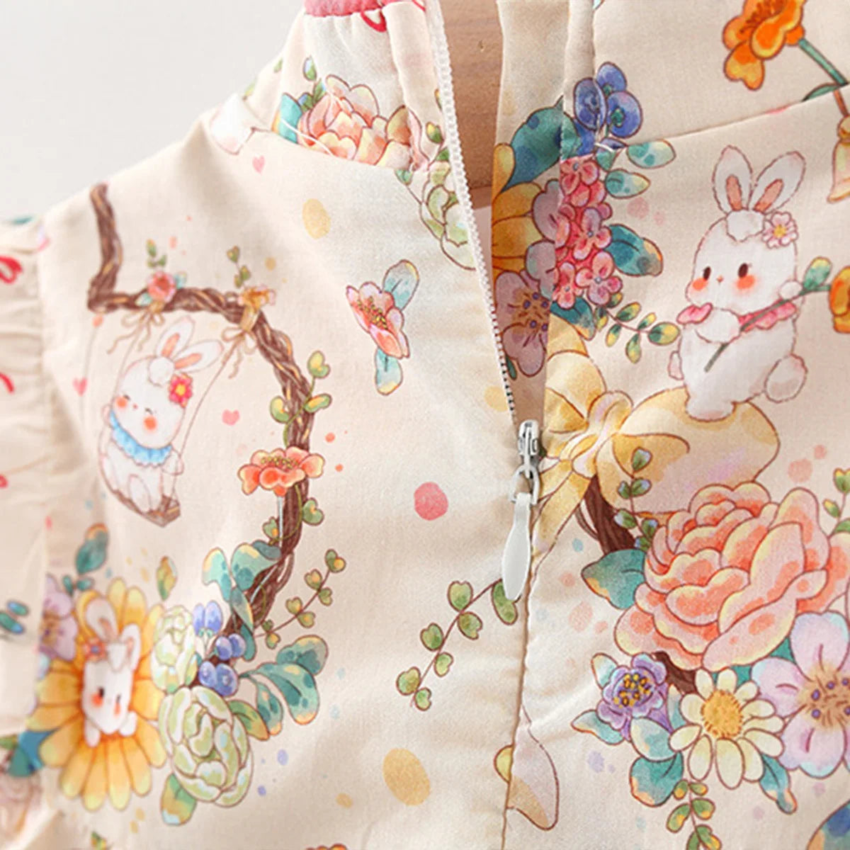 Baby Girl Summer Rabbit Dress (80-120cm)