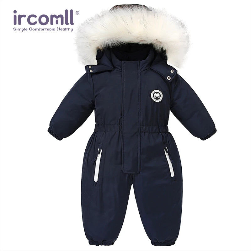 Infant Baby Overalls, Thick Winter Outwear -30°C