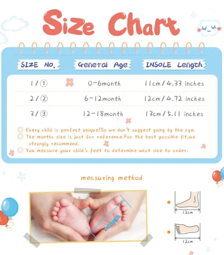 Apricot 0-18M Newborn Casual Shoes