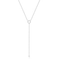 Sterling Silver Circle Necklace