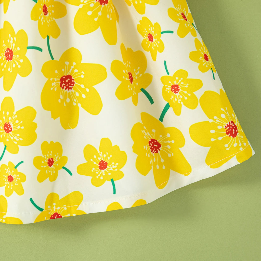 0-2 Y Old Baby Girl Floral Dress