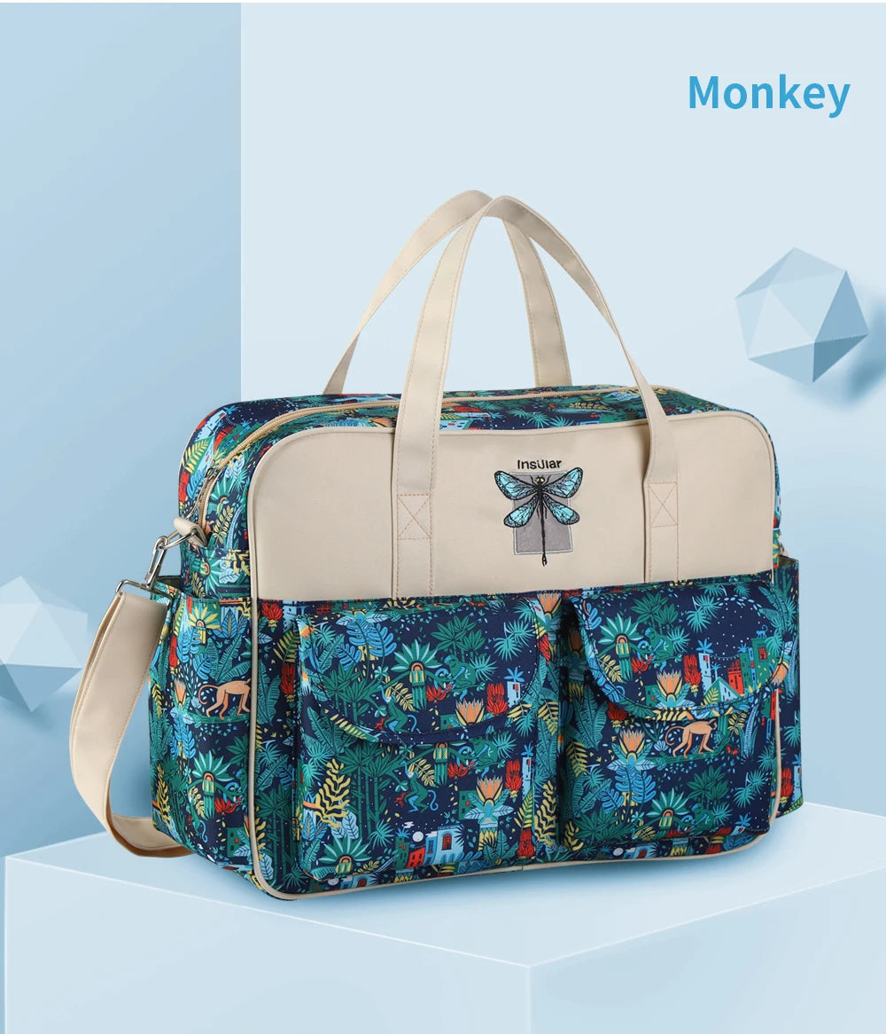 New Style Waterproof Diaper Bag – Large Capacity Multifunctional Maternity & Stroller Bag