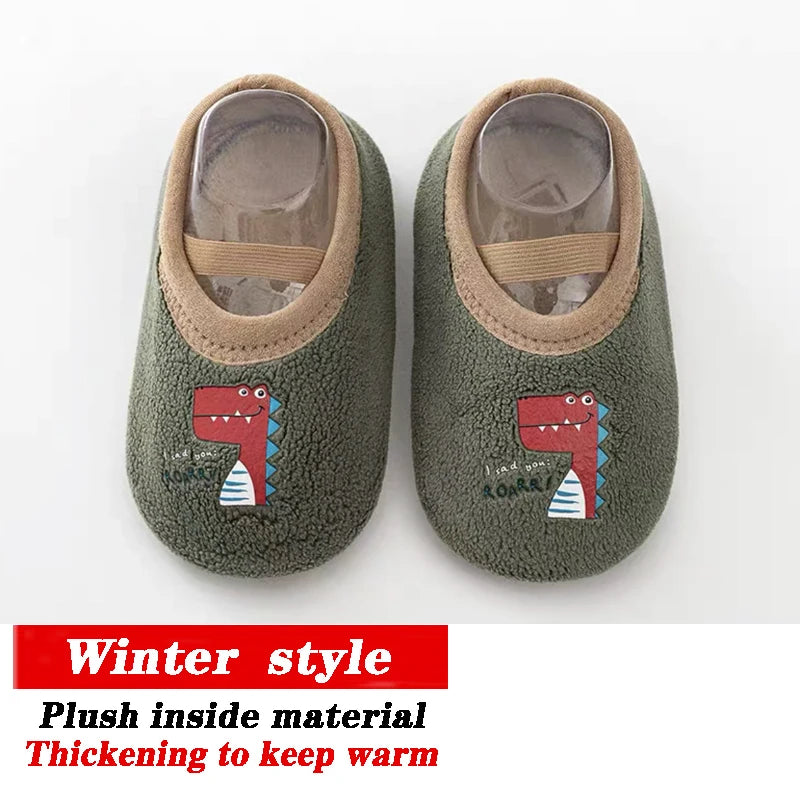 Baby Non-Slip Socks – Warm Indoor Floor Shoes for Toddlers