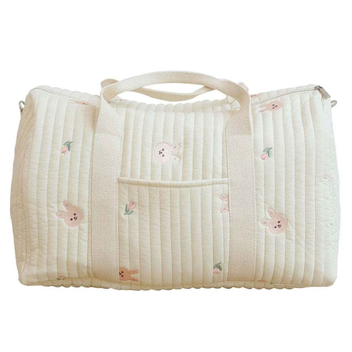 New Embroidered Mom Bag – Large Capacity, Lightweight, Multi-Functional Handbag
