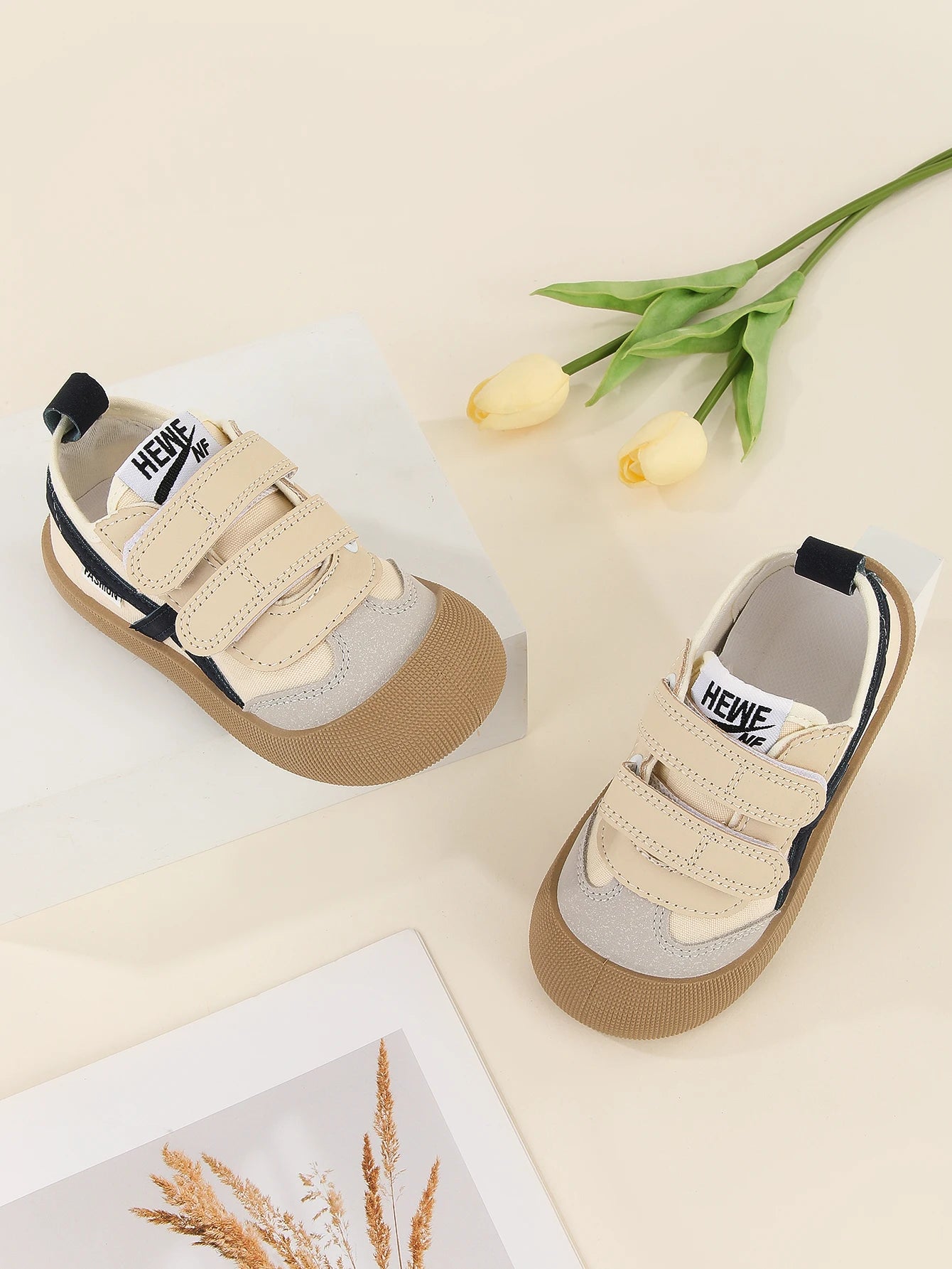 Kids Korean Canvas Shoes – Soft Sole Spring & Autumn Sneakers