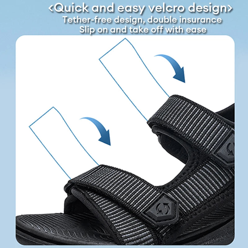 Kids Summer Sandals – Breathable Non-Slip Outdoor Shoes (Size 30–40)
