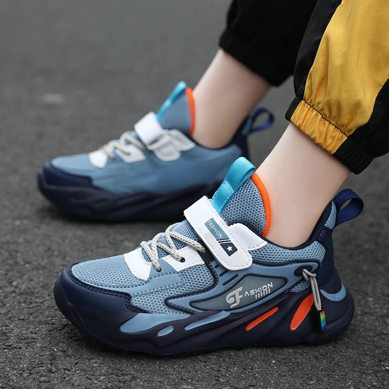 Kids Breathable Casual Sneakers – Outdoor Running & Tennis Shoes