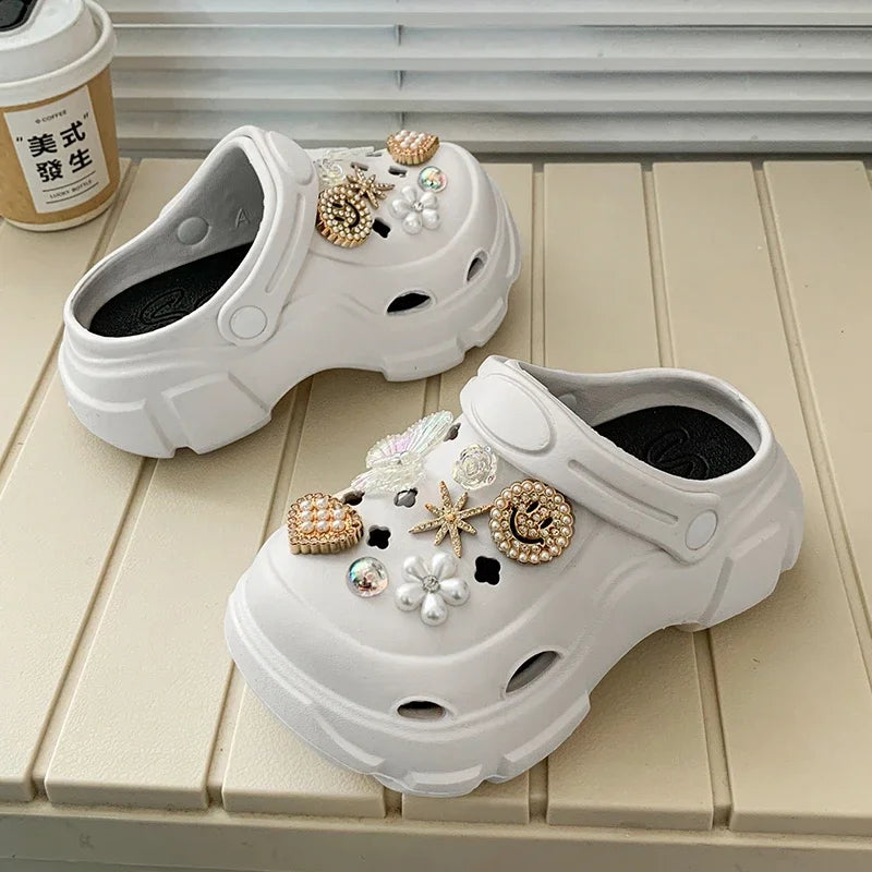 Kids Summer Princess Slippers – EVA Non-Slip Beach Shoes