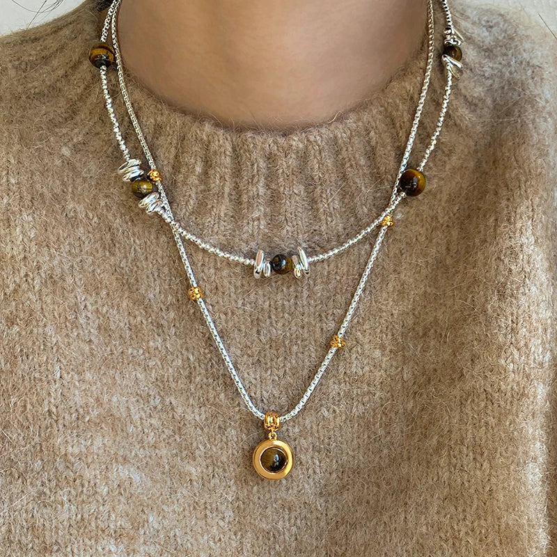 Gold and Silver Color Chain