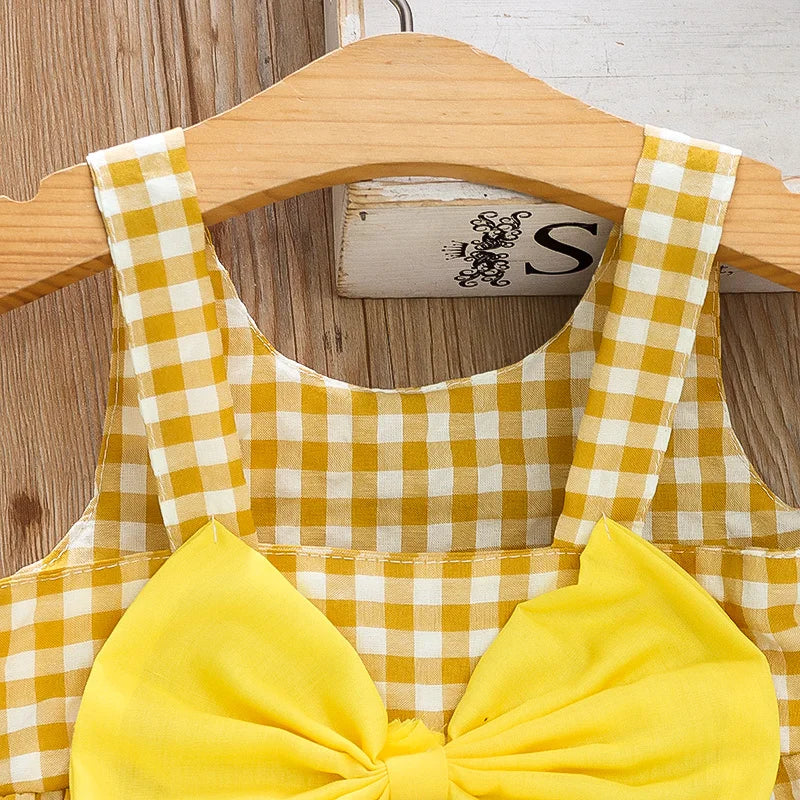 Baby Girl Summer 2-Piece Dress Set