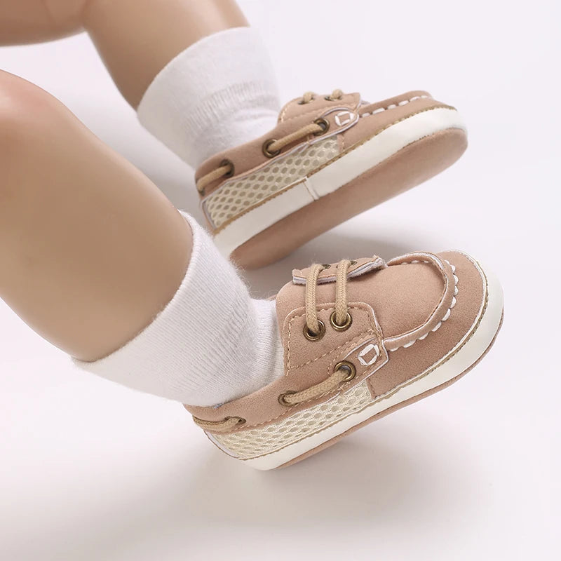 Baby Canvas Shoes – Soft Sole Casual Walking Sneakers