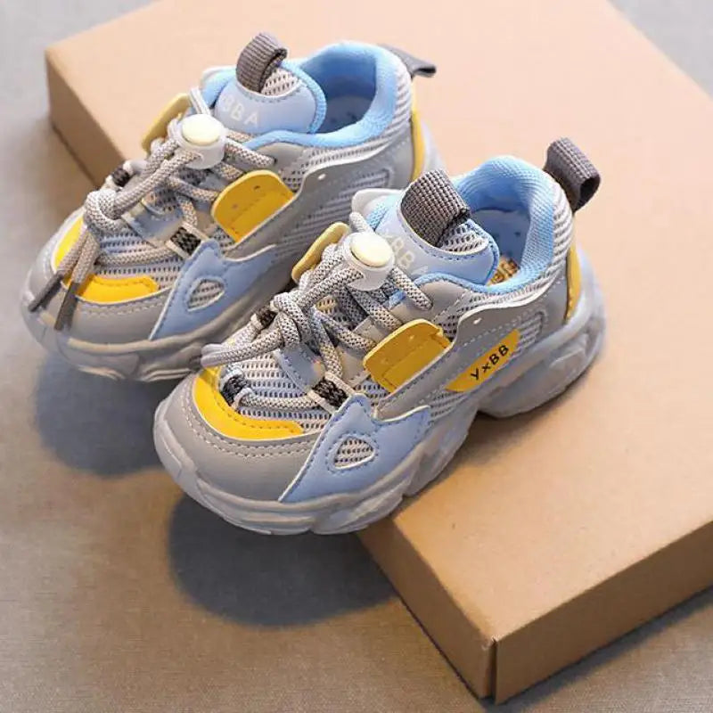 Baby & Toddler Sneakers – Breathable Non-Slip Casual Sport Shoes