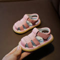 Baby Leather Sandals – Soft Anti-Collision Summer Shoes for Toddlers