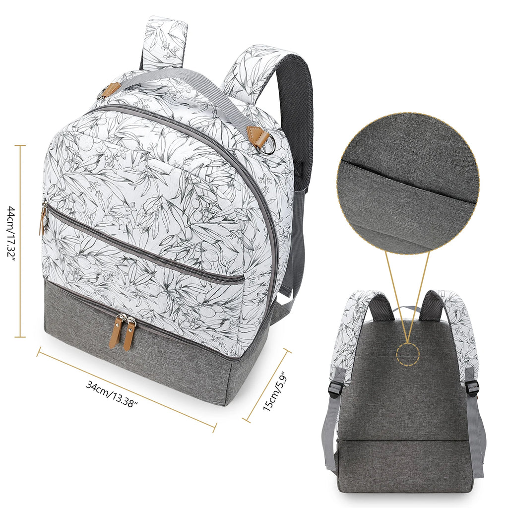 Medium Size Breast Pump Bag – Double Layer Cooler Bag for Outdoor & Working Moms