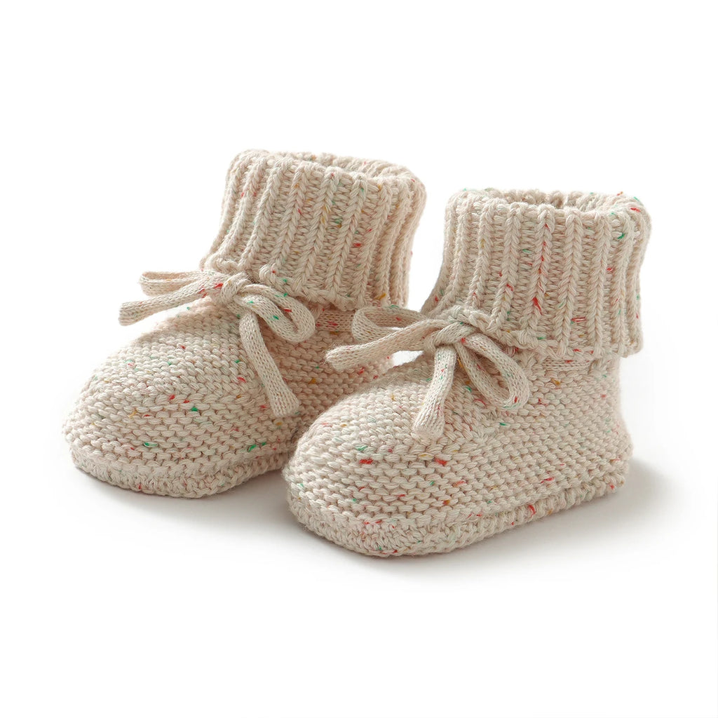 Baby First-Step Knit Shoes – Soft Sole Non-Slip Prowlers