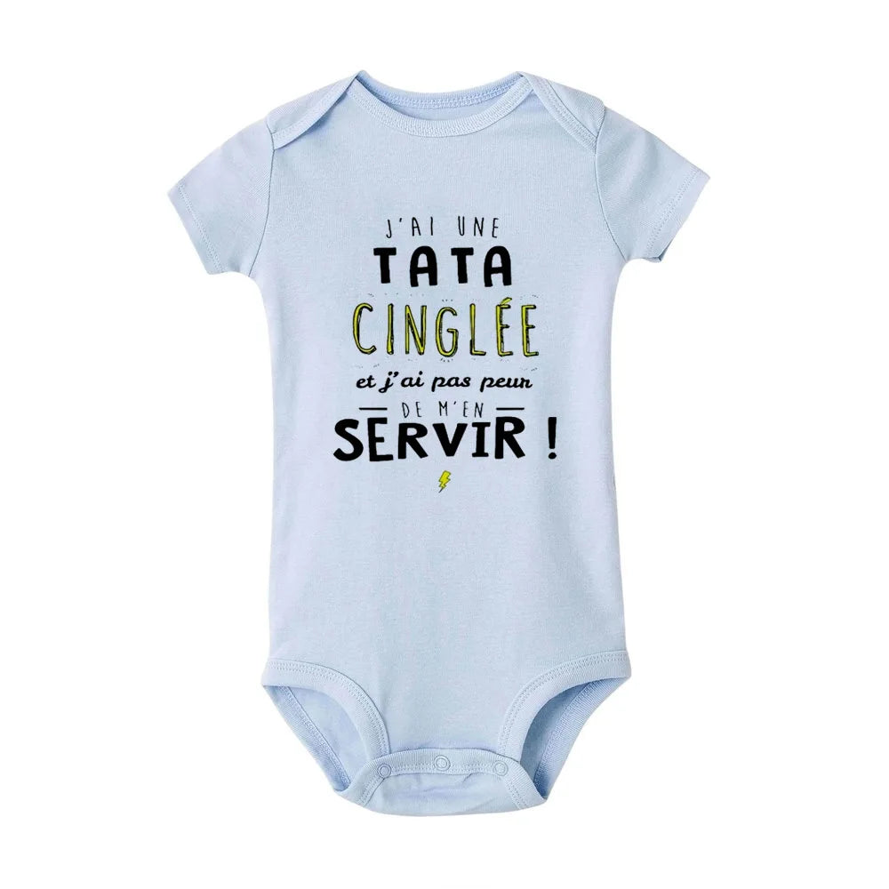 Newborn Baby Bodysuits Funny Cute Toddler Infant Jumpsuits Rompers Outfits