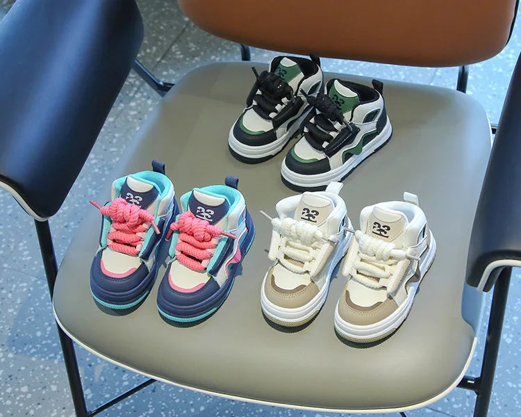 Kids’ Casual Sneakers – Soft, Non-Slip Sports Shoes