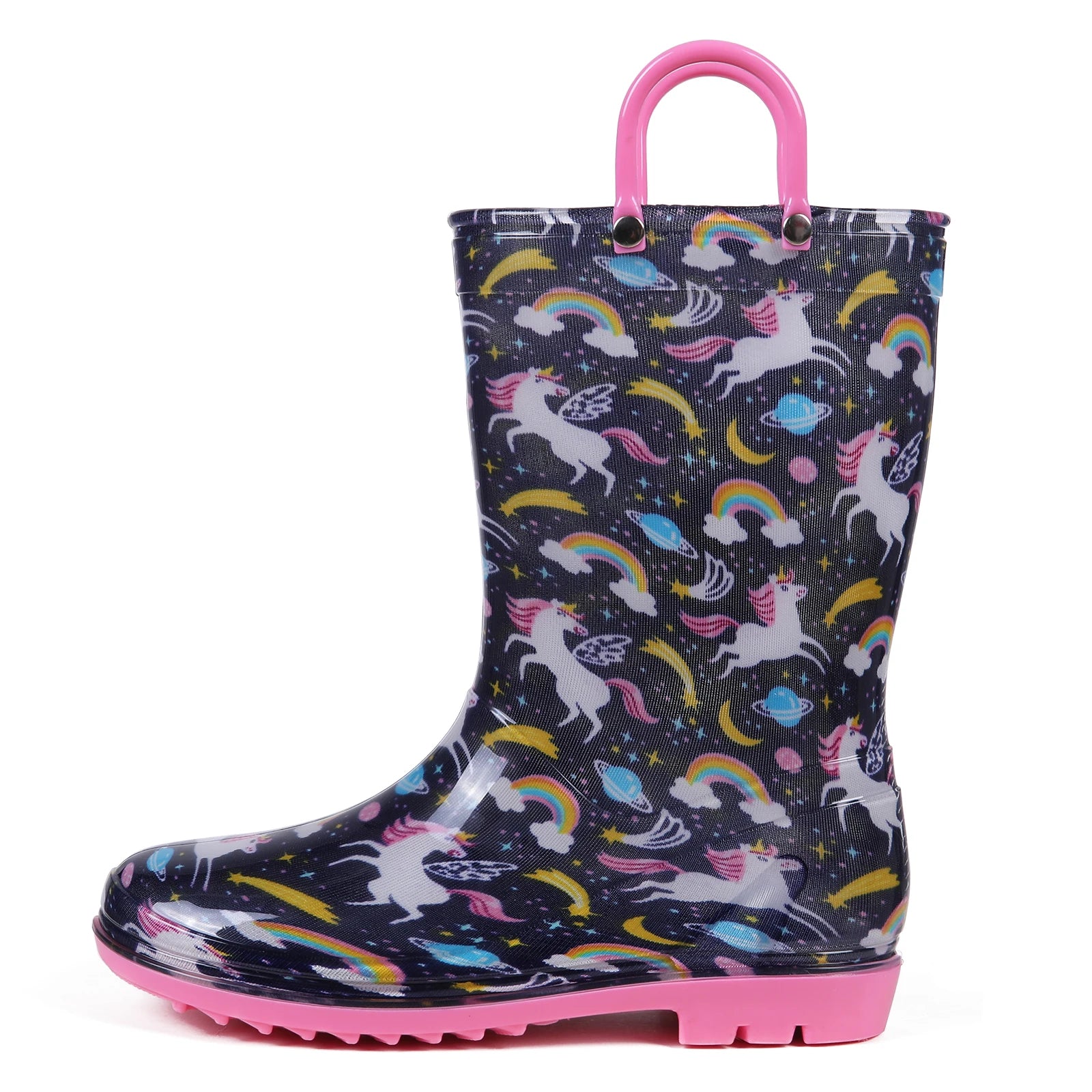 Kids Waterproof Rain Boots – Non-Slip Outdoor Rubber Shoes